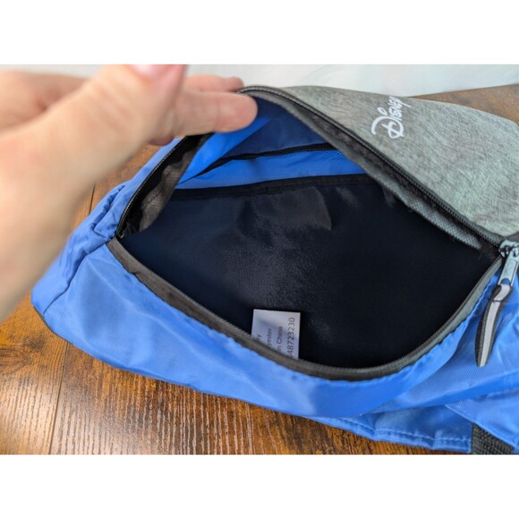 Disney Cruise Line Sling Shoulder Bag Backpack Crossbody Bag Blue Small - Picture 9 of 16